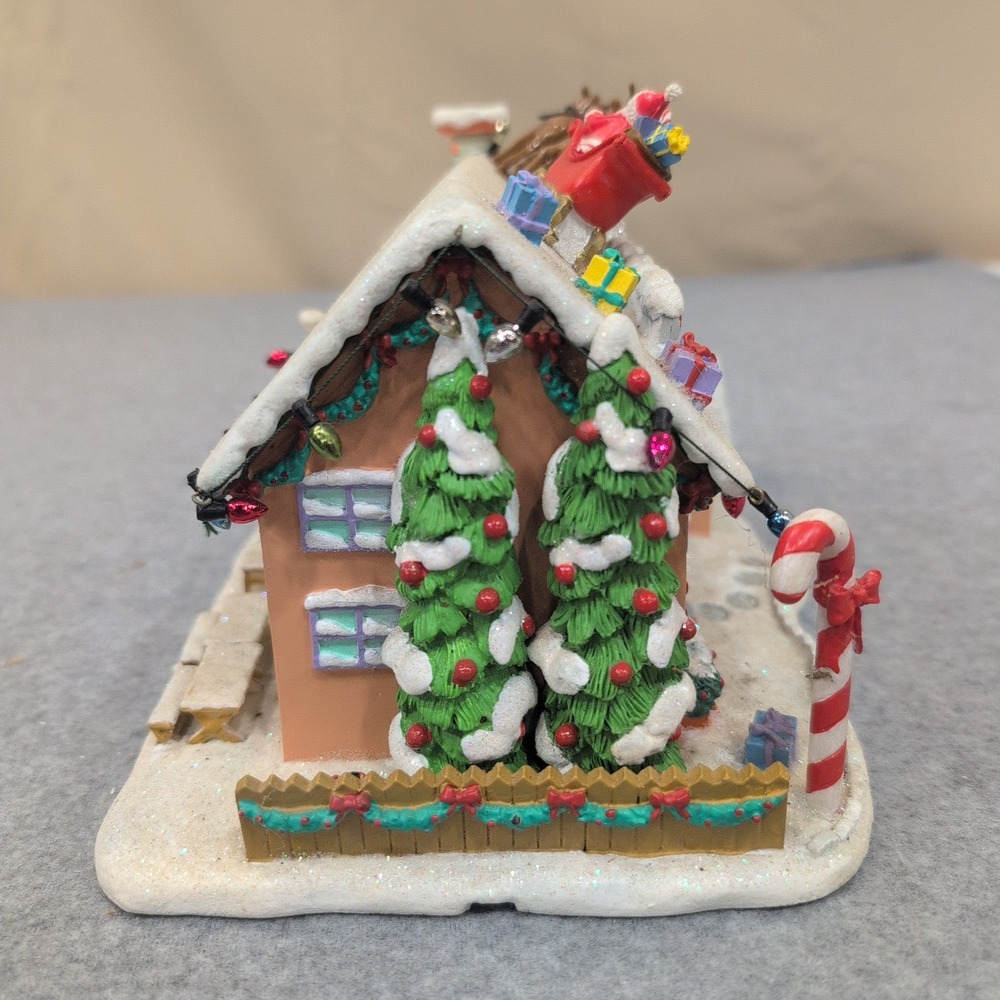 The Simpsons Christmas Village Ned Flanders House Seasons Greetings Light Up - Picture 3 of 10